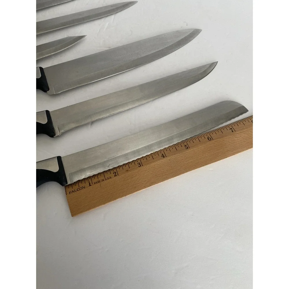 Henckels‎ International Synergy Knife Lot of 7 Chef Carving Utility Serrated